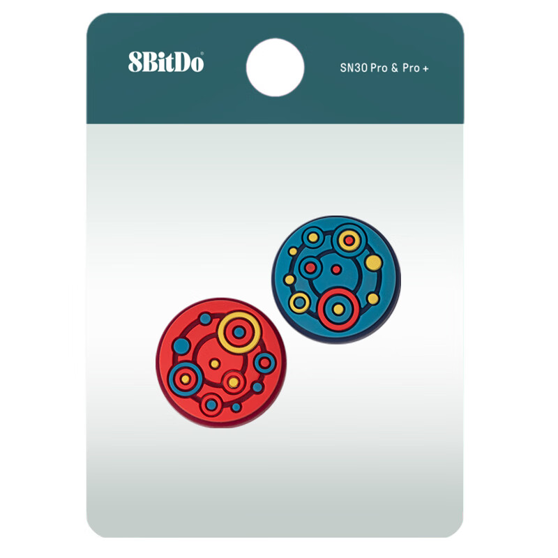 8BitDo Galaxy Joystick Cover Pro 2/SN30 Pro+/Xbox/PS4/PS5/Switch/NS/Pro Universal Controller, Red And Blue, Two Simple Packaging 2