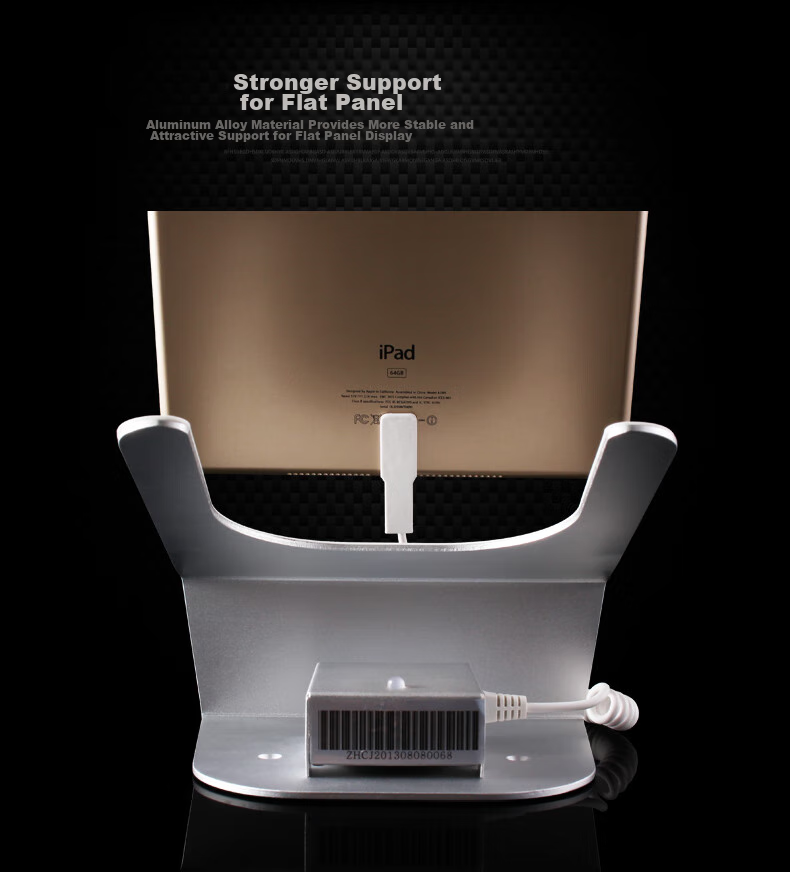LFang Tablet Anti-Theft Display Stand, Anti-Theft Alarm, Tablet Computer Anti-Theft Chain with Type-C Interface, Large 9