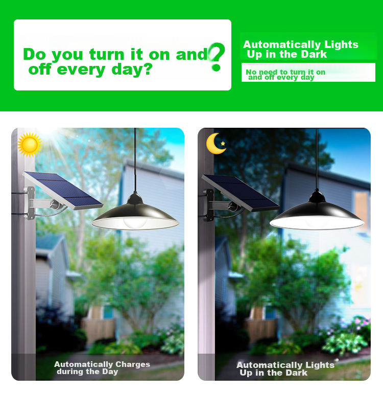 Intelamp Solar Garden Light, Outdoor Waterproof, Home Lighting, Villa Landscape Decoration with Bulb, Pendant Light, Garden Light 12