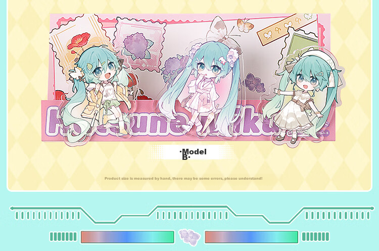 GuangBo Future Acrylic Journal Clips Stationery, Small Clip for Receipts And Bookmarks, Snack Clip for Anime Fans, 3 Green CY997043-A 5