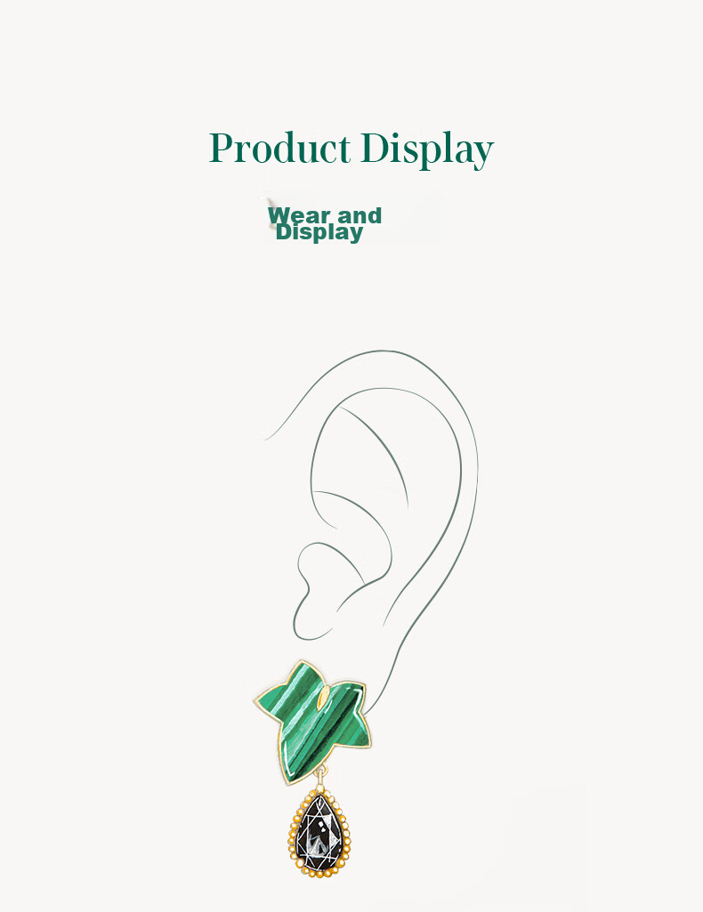 LOLA ROSE Evergreen Ivy Silver Stud Earrings, Elegant Birthday Gift for Wome 10
