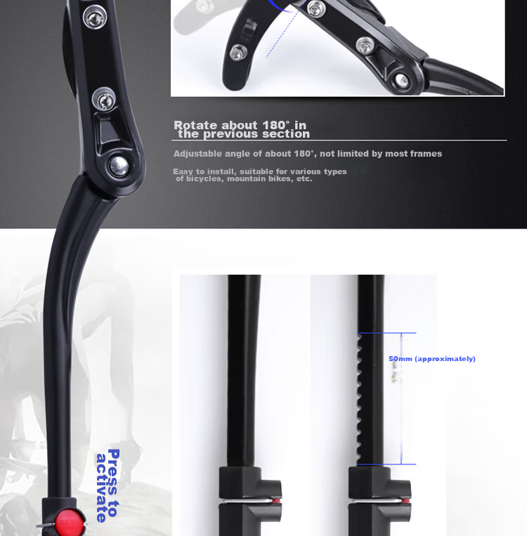 HOTUN Children's Bicycle Frame Support Pedal, Kids' Bike Side Support, 20-Inch Frame Stand Pedal, Bicycle Ladder Accessories CT-20H 10