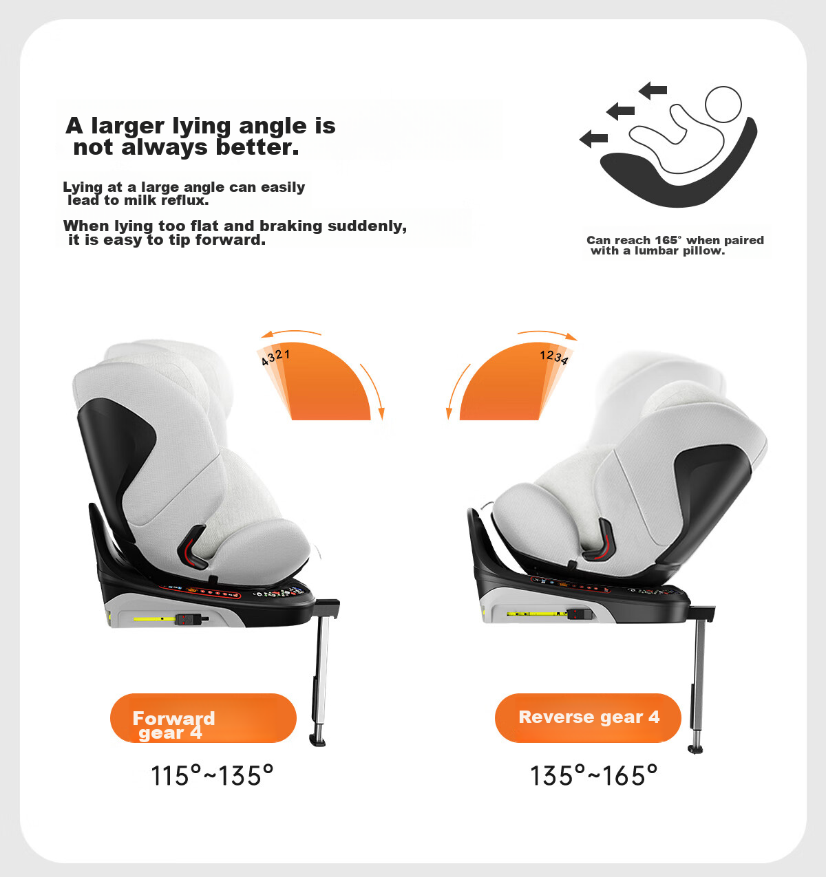 Tutule Children's Car Seat 0-12 Years i-Size Certified New National Standard Tuyue Pro Zongye Green - Ventilated and Heated 17