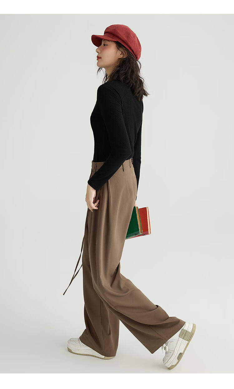 Dme [Soft And Comfortable Inner Layer] Spring And Autumn Versatile Round Neck Base Shirt for Wome 21