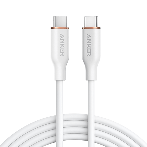 ANKE 240W Apple Charging Cable, Dual-Head Type-C Data Cable, Compatible with IPhone 18 Pro Max/17/16/15, Computers, Huawei, Xiaomi, Skin-Friendly Fast Charging Cable, 1.8m White
