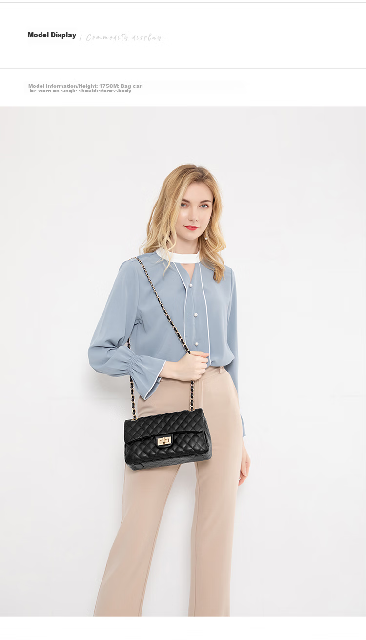 MONTAGUT Women's Handbag, Chanel-Inspired Chain Bag, 2026 New Crossbody Bag, Shoulder Bag, Birthday Gift for Wome 6