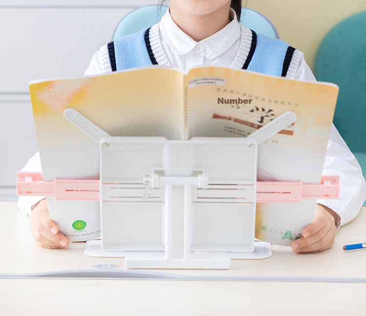 Deli Multifunctional Reading Stand, Extendable Foldable Portable Book Holder, Children's Posture Correction Book Clip, Student Back-To Stationery, Birthday Gift for Boys And Girls 20