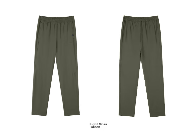 CAMEL Ice Silk Casual Pants for Men, Summer New Loose Straight-Leg Quick-Dry Sun Protection Dad Running Sports Trousers 12