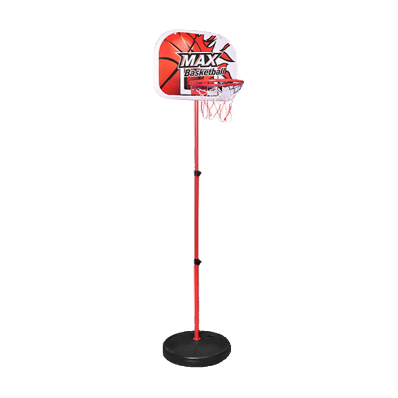 LIVEX Children's Basketball Hoop Frame, Indoor Outdoor Adjustable Height Basketball Hoop Toy for Boys Girls Toddlers