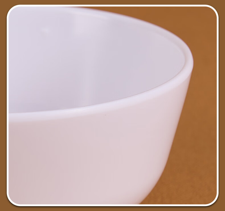 Xinjigaoge XJ5-1 Melamine Straight Bowl, 10 Pieces Per Box, 5-Inch Melamine Noodle Bowl Soup Bowl Rice Bowl, 12.5*6cm 5