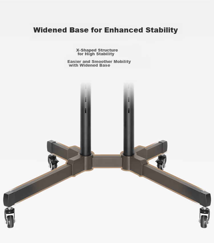 Brateck (43-75 Inch) 65 TV Stand, 55 TV Wall Mount, TV Bracket, TV Stand FC500 2