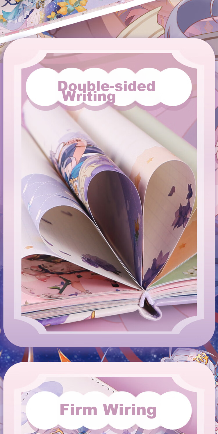 M&G 32K/80 Pages Magnetic Clasp Notebook, Student Journal, DIY Handmade Diary, Birthday Gift, P32900A, Gift Set 3