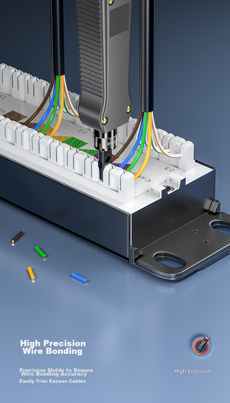 SAMZHE Cable Crimper Module Patch Panel Tool Wire Cutter Telephone Network Cable Cutter SZ-324B (Unit: Box) 3