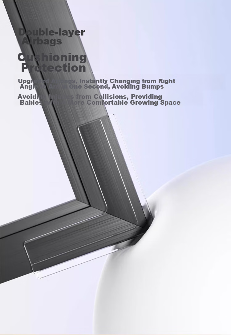 Guangduola Aluminum Window Anti-Collision Corner Guards, Transparent Edge Protectors, Anti-Bump Corner Protectors for Children, Pack of 10 3