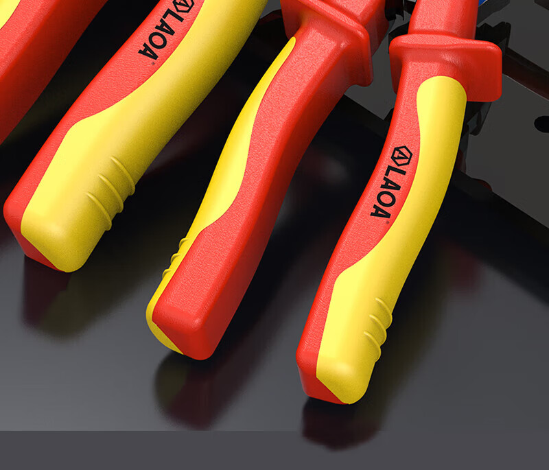 LAOA LA322108 Insulated 8-Inch Steel Wire Pliers Electrician Wire Stripper Cable Cutter 1000V Rated 18