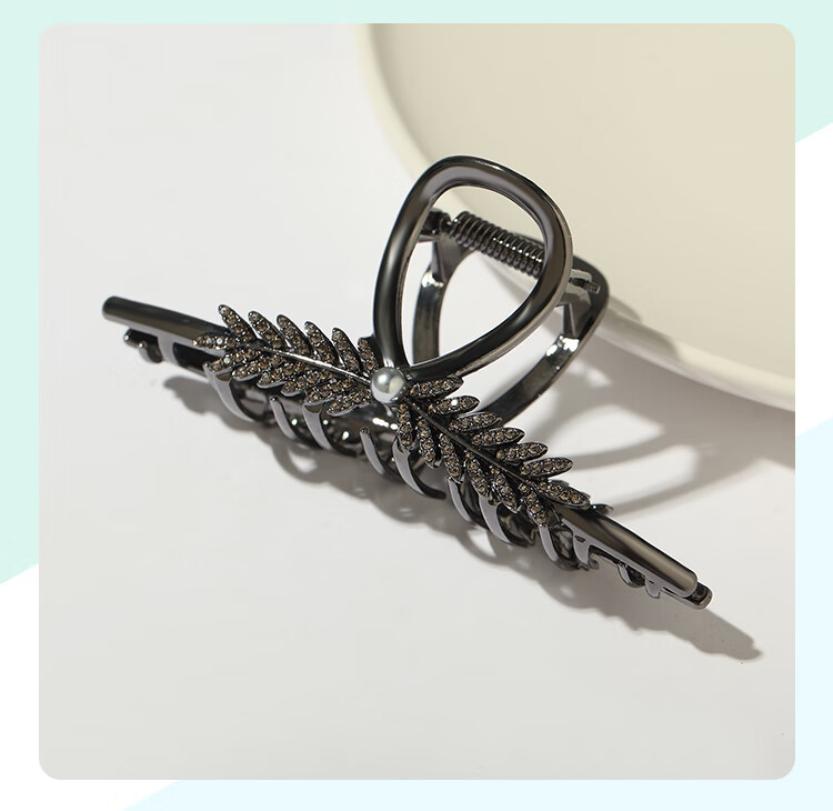 CHIMERA Elegant Back-Of Hair Claw Clip, Korean Style Large Hair Claw, Hair Accessory, Women's Hair Ornament, Mid-Autumn Festival Gift 4