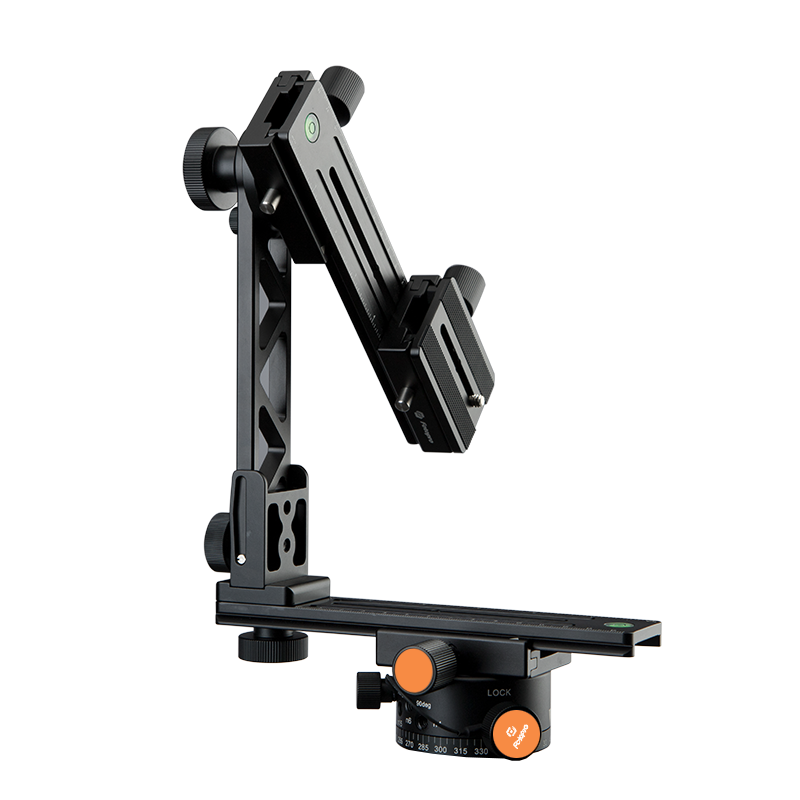 Fotopro WH-40 Digital Camera 720-Degree Professional VR Panoramic Gimbal, Black And Orange