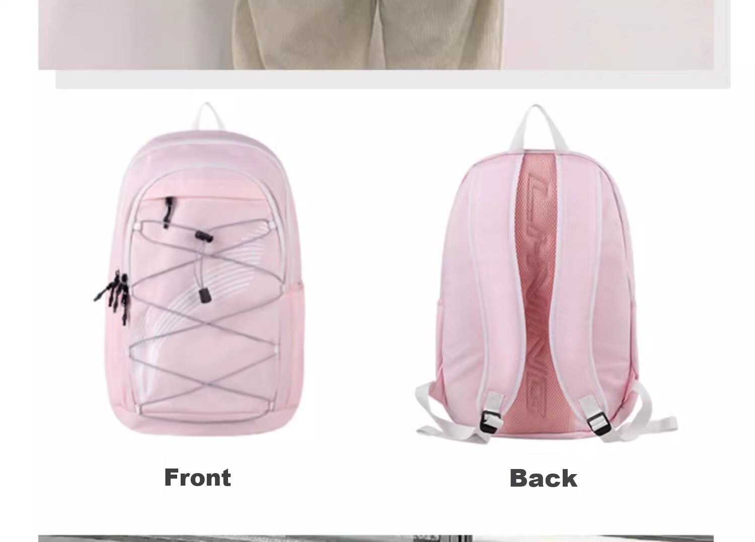 Li-Ning Backpack, Large Capacity School Bag for Men, Middle School High School College Students, Basketball Travel Outdoor Sports Backpack for Wome 27