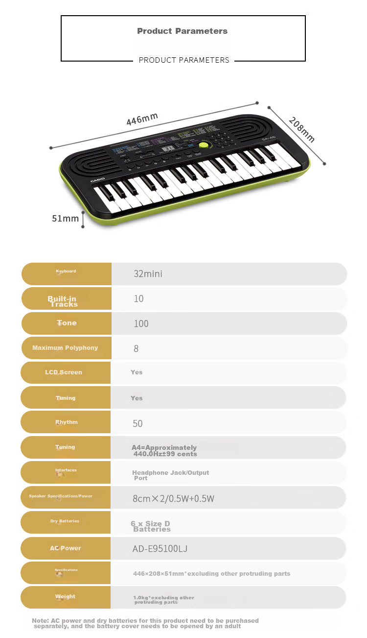 CASIO Electronic Keyboard CTS410 Black, Touch-Sensitive Keyboard, Professional Performance Teaching And Entertainment, 61-Key Electronic Keyboard 8