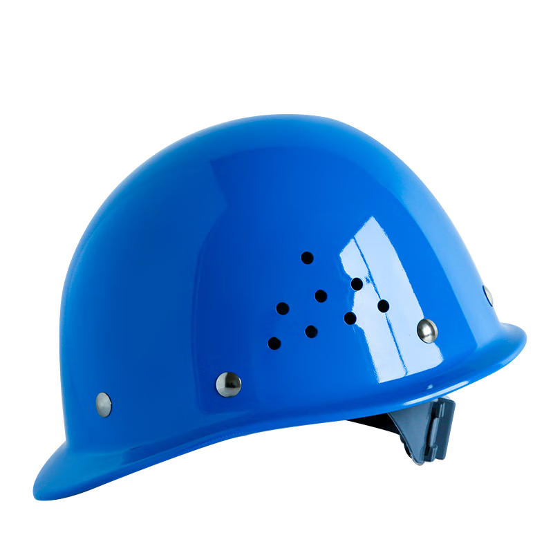 SHOUDUN Safety Helmet New National Standard Steel Nail Ventilated Anti-Smash Blue Construction Site Protective Impact-Resistant Helmet