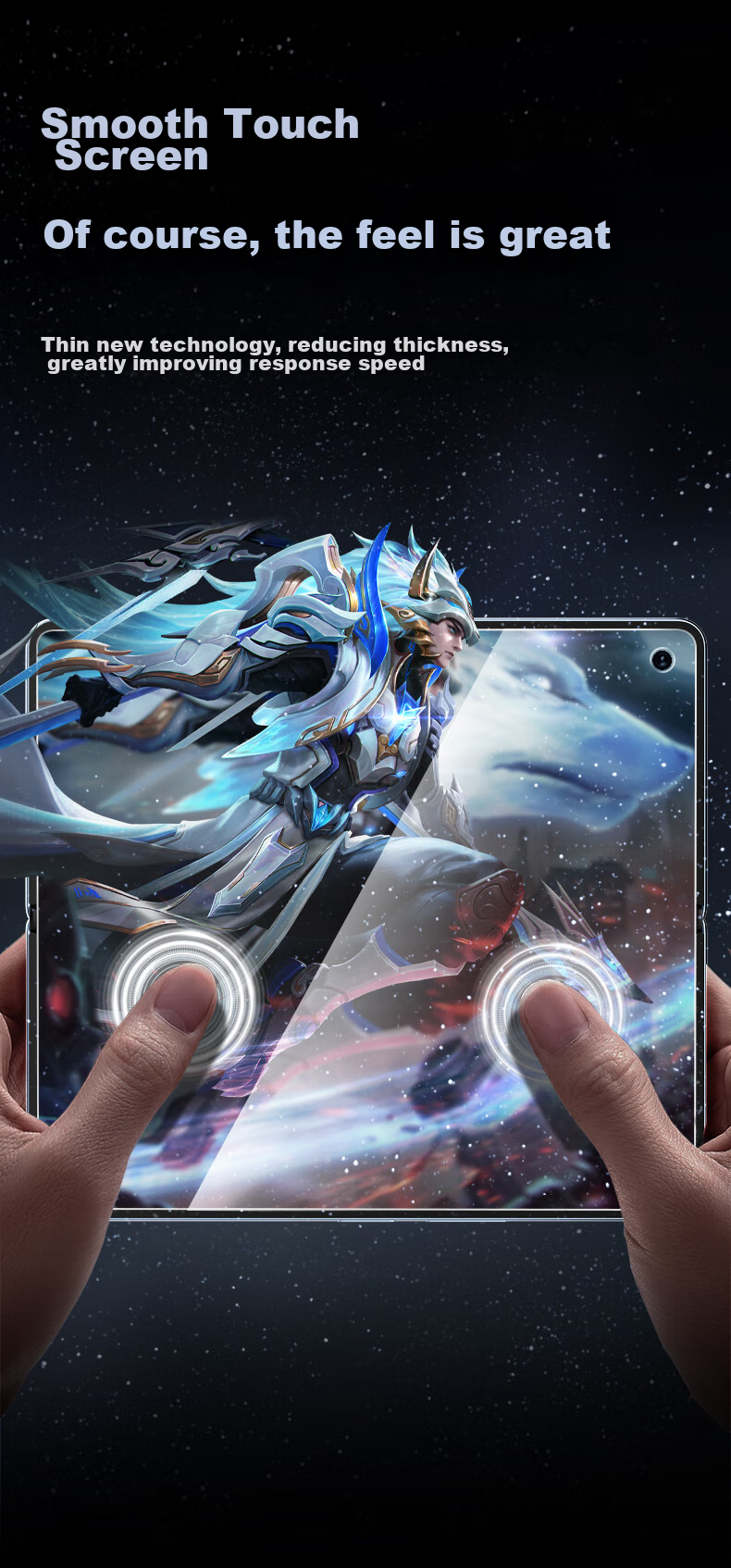 BIAZE [Nano Full Screen] Suitable for Xiaomi MIX Fold4 Hydrogel Soft Film, Mixfold4 Full Adhesive Phone Screen Protector [Inner And Outer Screens Three-Piece Set], HD Non-Tempered JM239 9