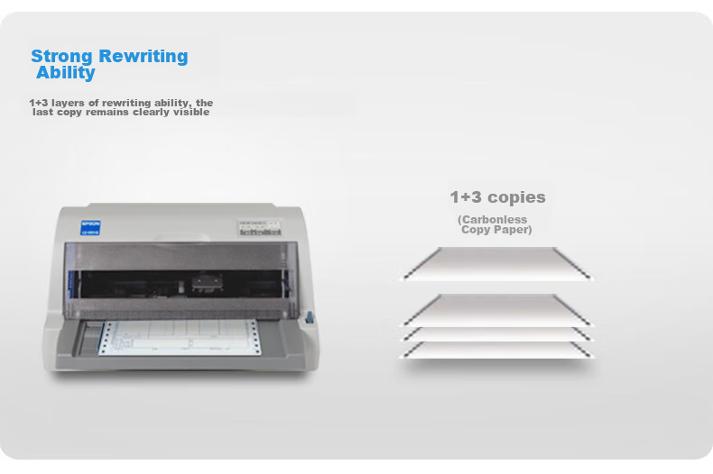 Epson LQ-610KII Dot Matrix Printer, Upgraded Version of LQ-610K, Dot Matrix Printer (82 Columns) 7