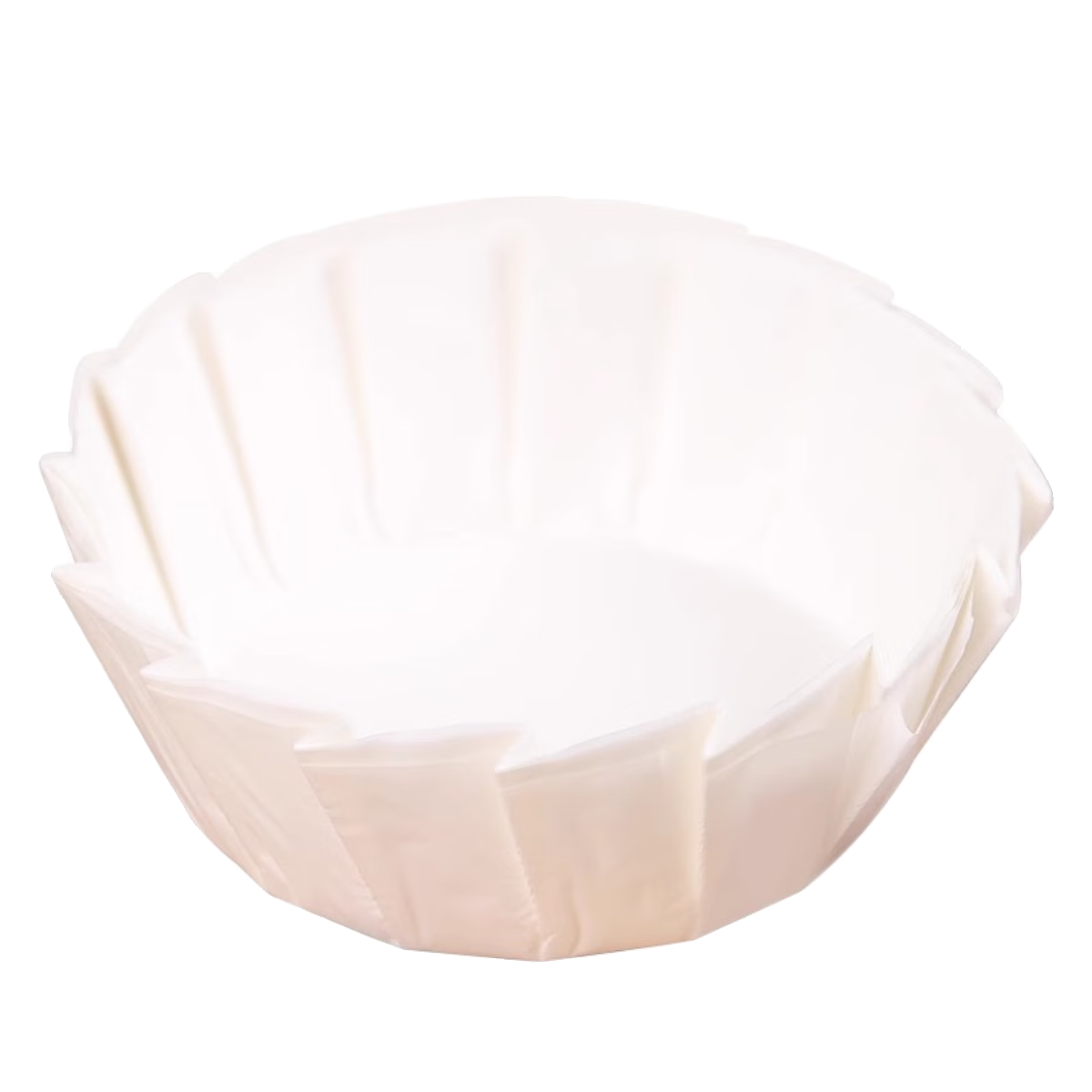 Jekero Basque-Specific Paper Liners, Baking Pastry Cake Paper Liners, Baking Molds, 6-Inch Paper Liners, 100 Sheets