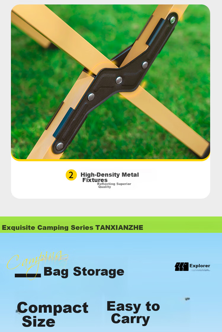 TAN XIAN ZHE Outdoor Folding Chair, Kimit Chair, Portable Ultra-Light Camping Picnic Chair for Home Use And Fishing 14