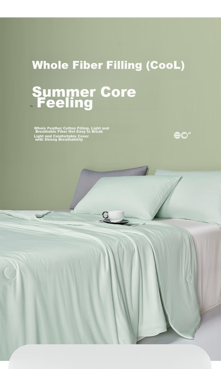 MUJI Class A Cooling Air-Conditioned Quilt Summer Quilt Washable Summer Cooling Quilt Cooling Value 0.31 Thin Summer Quilt 1.8m*2m 9