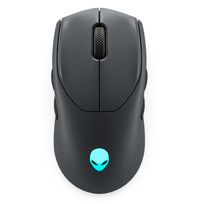 Alienware AW720M Wireless Gaming Mouse, 2.4G Bluetooth Tri-Mode E-Sports Macro Mouse, Magnetic Rebound, Fast Charging, 8 Programmable Buttons, Holiday Gift, Black