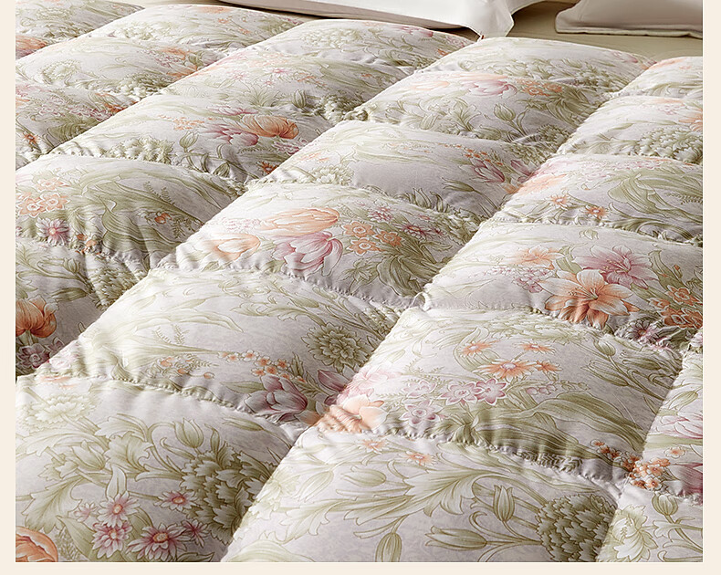 Shuixingjiafang down Comforter, 90% White Duck Down, Winter And Spring Quilt, Double Size Duvet, 220x240cm, Approximately 4.1 Ji 5
