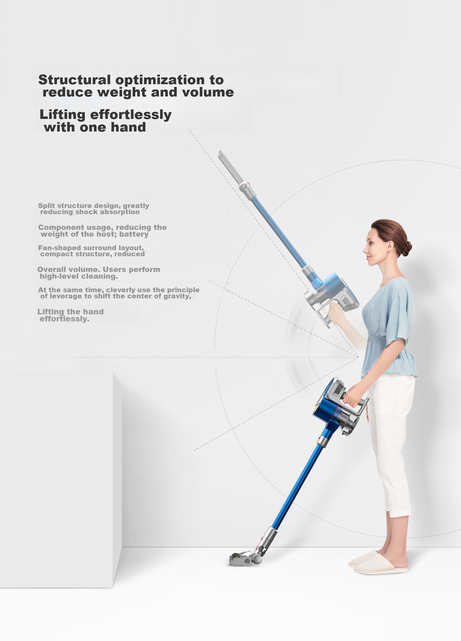 Xiaogou Cordless Vacuum Cleaner T11Pure, Powerful Suction for Home Use, Handheld Design for Pets And Families, Lightweight Body, Noise Reduction Technology 9