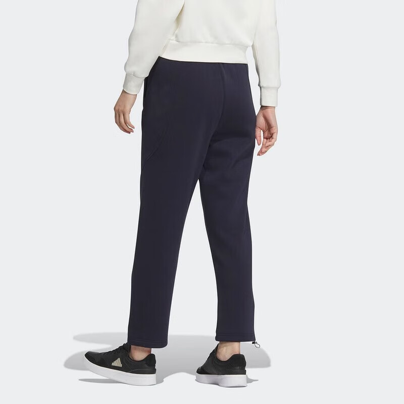 Adidas, Adidas ADIDAS, Women's LOGO FLEECE PNT Sports Pants, JJ3572, Blue, XS 2