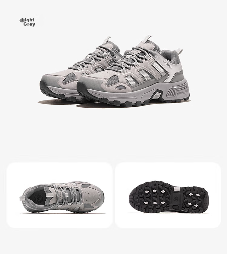 CAMEL [Taihang] Outdoor Hiking Shoes for Men And Women, Water-Repellent, Non-Slip, Wear-Resistant Mountain Climbing Sports Shoes 20