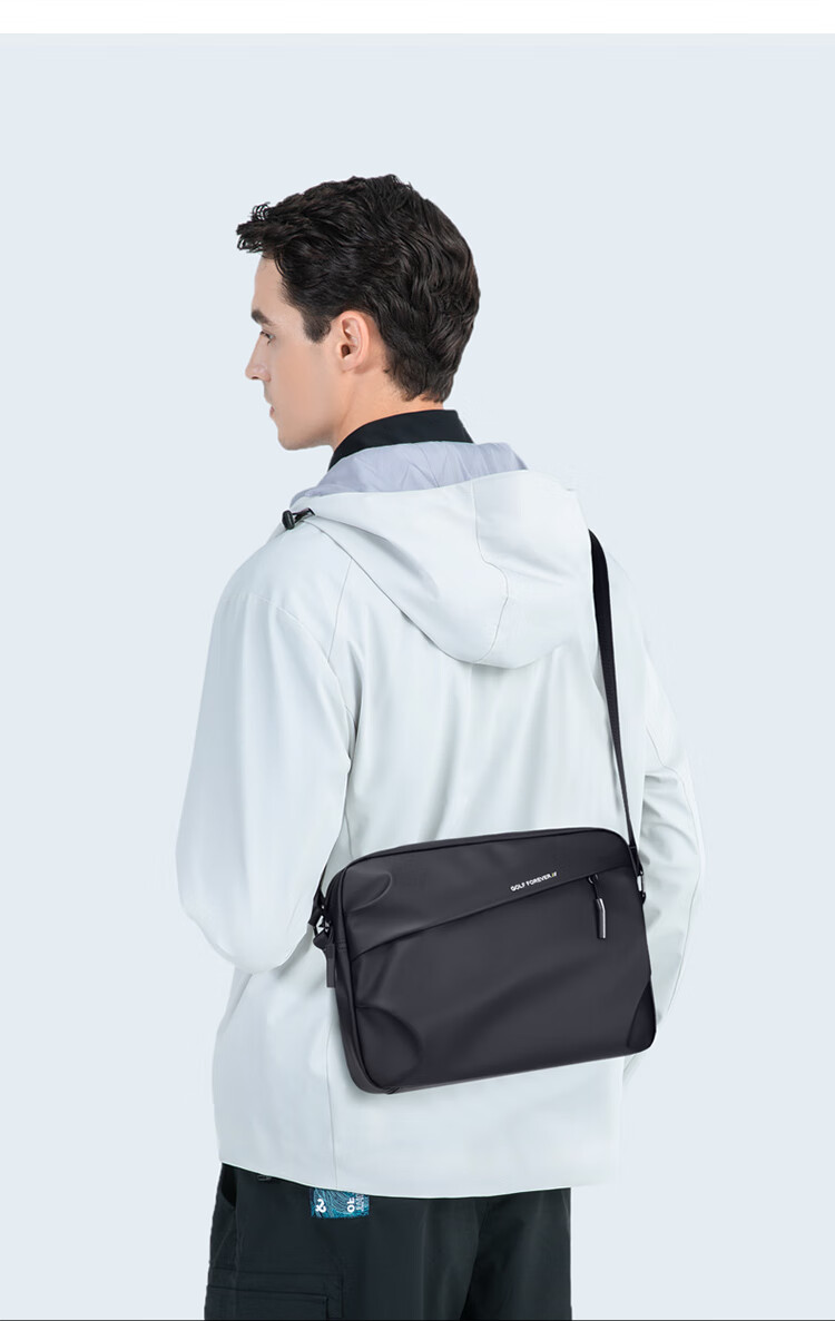GOLF Shoulder Bag for Men, Casual Crossbody Bag, Phone And IPad Holder, Water-Resistant Commuter Bag, Lightweight Sports Messenger Bag 3