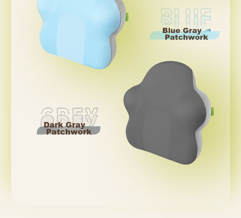Back2 Lumbar Support, Office Ergonomic Back Cushion, Long-Sitting Aid, Car Pillow, Waist Pillow, Gray 21