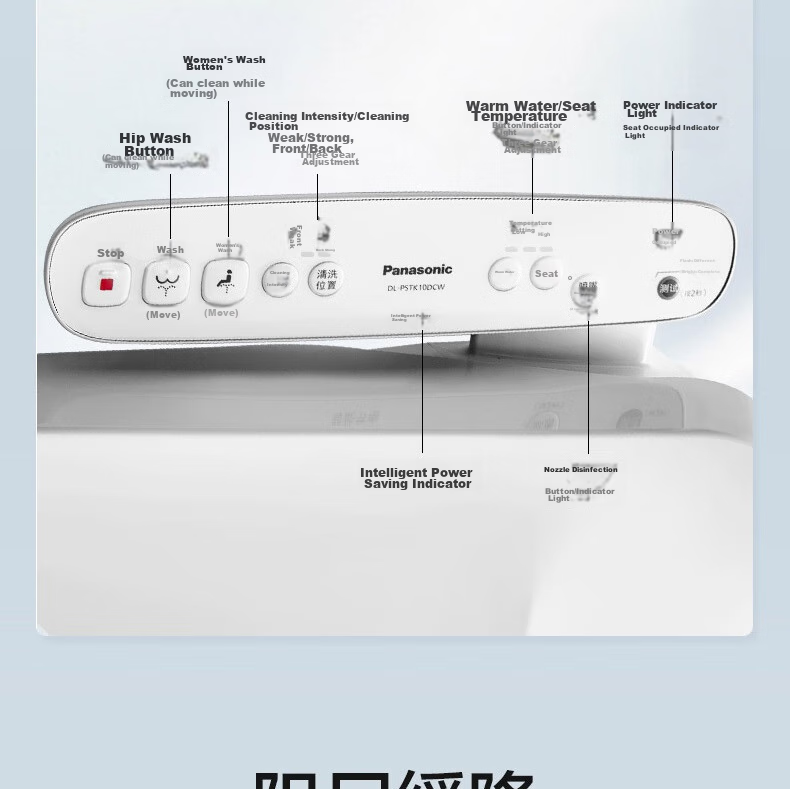Panasonic Intelligent Quick-Open Antibacterial Universal Instant Heating D-Type P10D 21