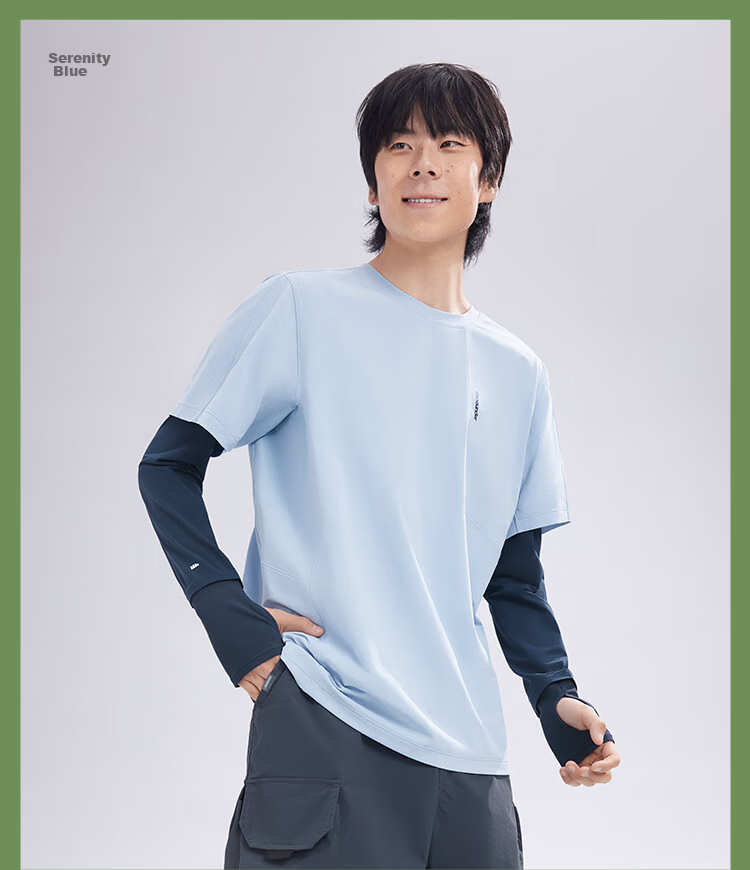 Beneunder Sun Protection Ice Sleeves for Men, Loose-Fitting UV-Resistant Arm Covers, Silk-Like Arm Sleeves, New Style AS017 21