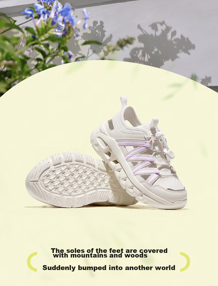 CAMEL Summer Outdoor Casual Sports Women's Shoes, Non-Slip Breathable River Tracing Water Shoes, Beach Sandals F24B303065 12