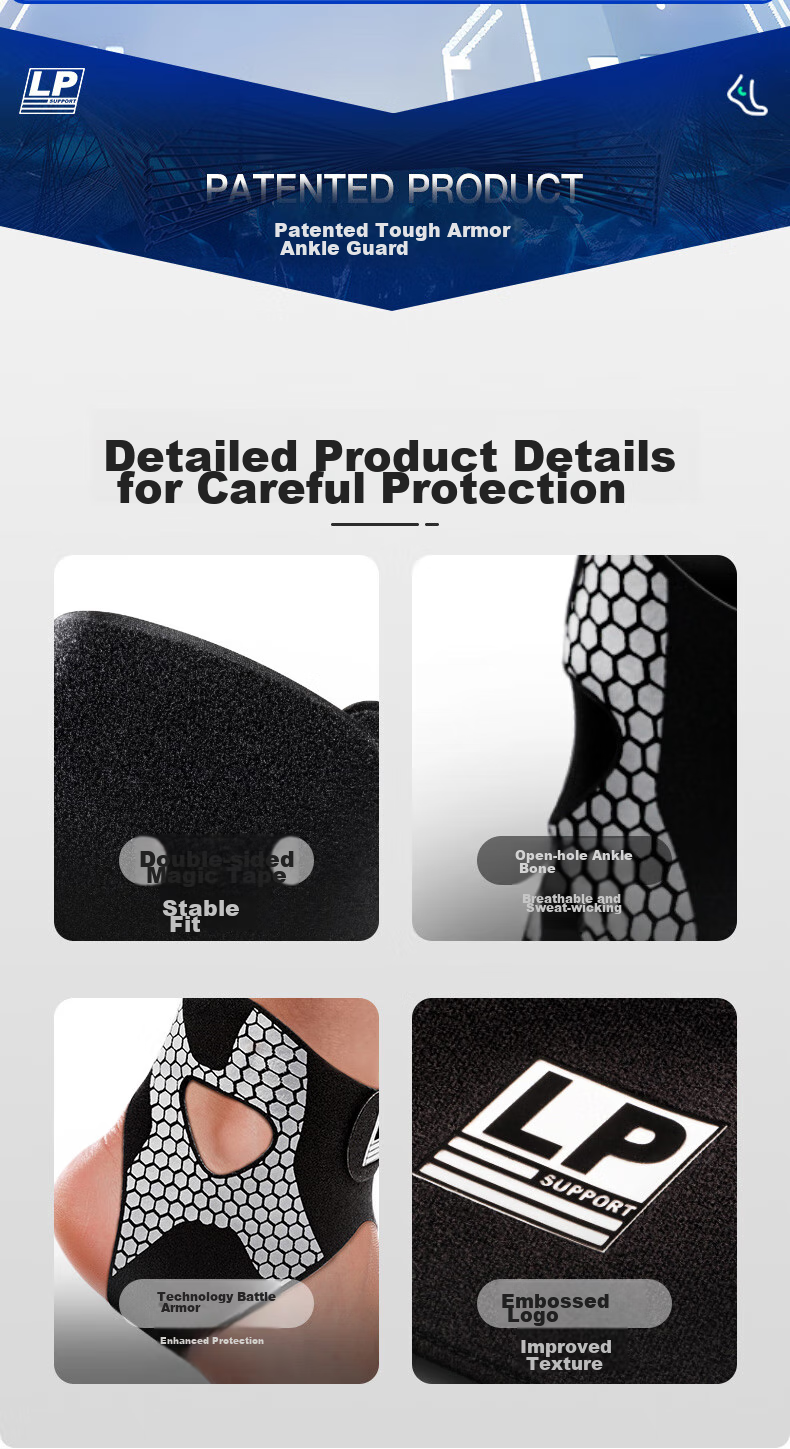 LP Ultra-Thin Sports Ankle Brace, Ankle Protection against Sprains And Twists, Recovery Bandage for Children And Adults, Dance Foot Support Strap 14
