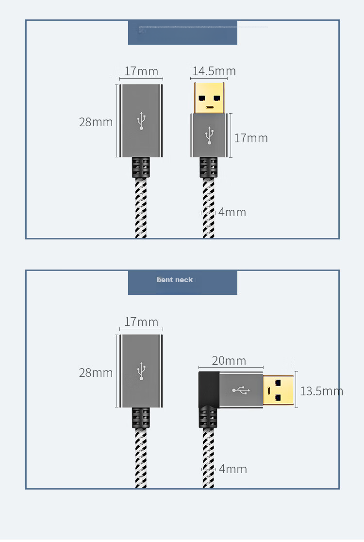 CABLE CREATION CC0512 USB3.0 Extension Cable, 90-Degree Right Angle Male to Female, High-Speed Data Transfer, Printer Computer USB Drive Mouse Keyboard Extension Cord, 0.3 Meters 11