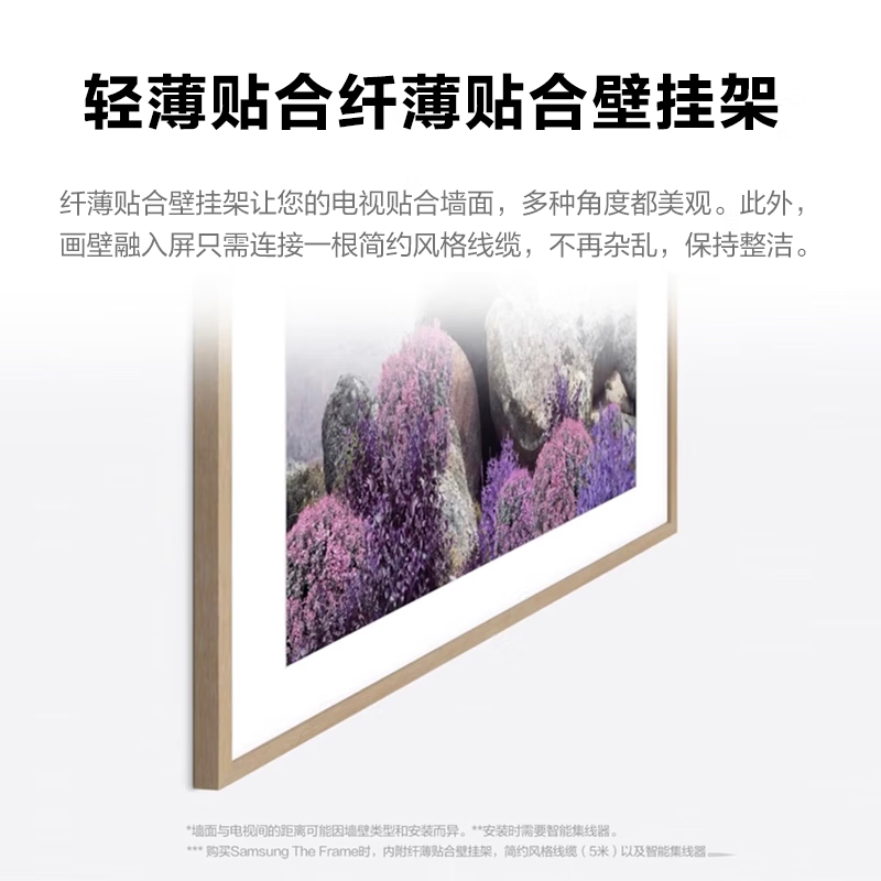 三星 (SAMSUNG) LS03系列  Frame画壁 4K量子点艺术电视  QA65LS03CAJXXZ