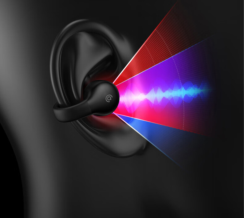Aigo Bluetooth Headphones, Bone Conduction Concept Air Conduction Ear Clip Open-Style Non-In Sports Calling Headphones, Compatible with Xiaomi And Other Phones, Tablets, Computers Universal TX02 White 9