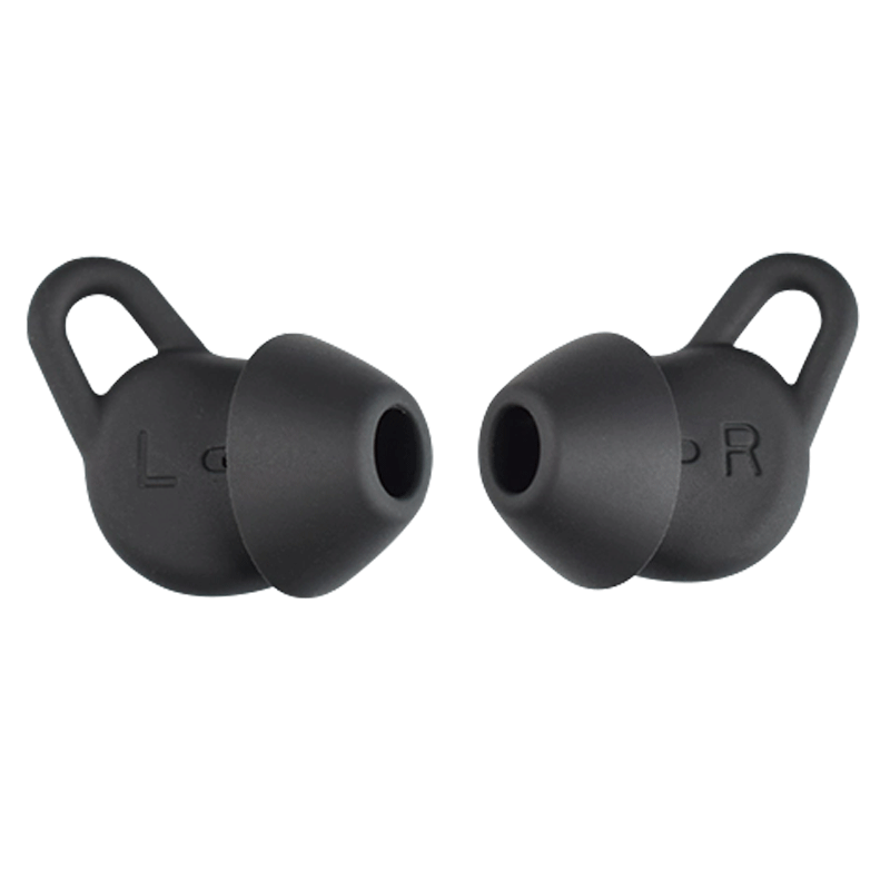 Masentek Compatible with Huawei Freelace Pro 2 Bluetooth Earphones, Ear Tips And Eartips Set, HUAWEI Soft Silicone Covers Replacement Accessories, Sports Anti-Slip And Anti-Drop, Black Medium Size 1 Pair