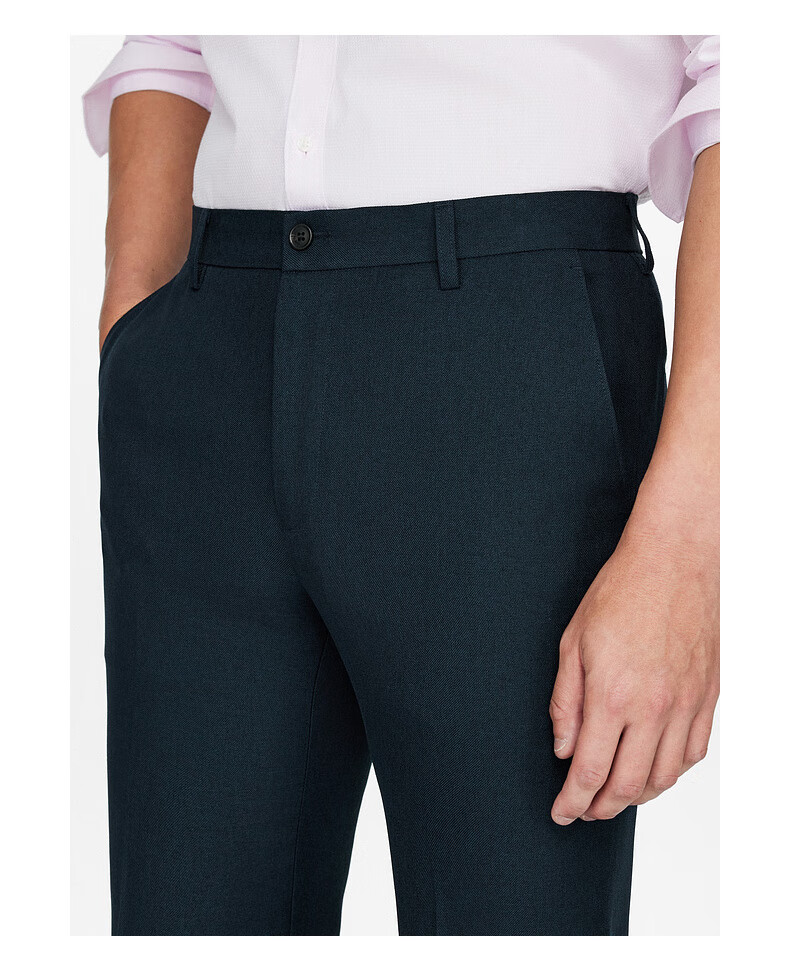 G2000 [Anti-Static] Spring And Autumn Mall Matching Business Commute Soft Comfortable Formal Dress Pants, Black, Size 32 8