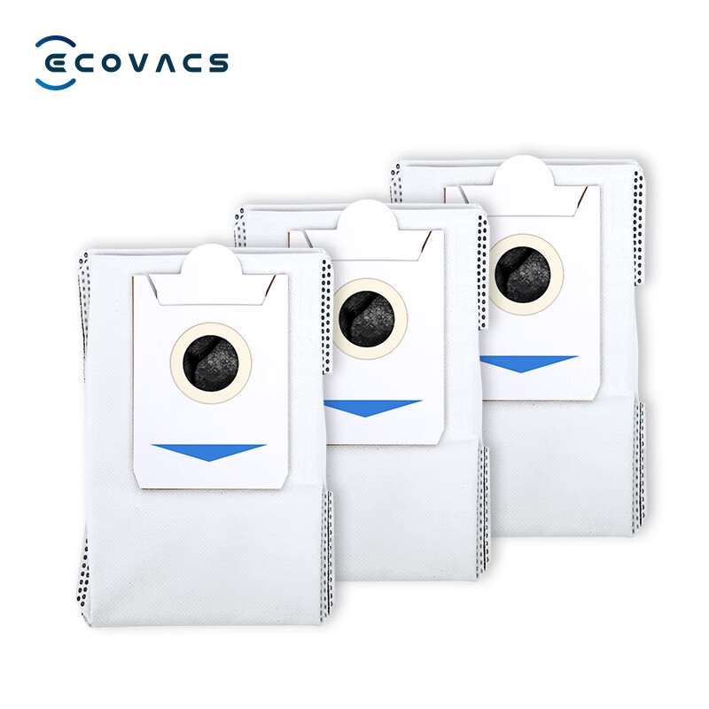 ECOVACS Odorless Dust Bag Accessories *3 (Compatible with X5, X2 Series, Mate X, Y30, Linggeng Models) [Accessories]