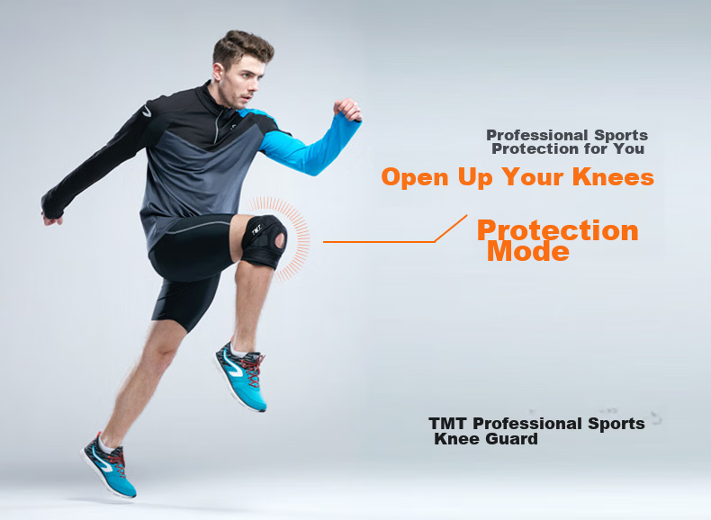 TMT Knee Brace for Sports, Warmth, Men And Women, Cold Legs, Running, Meniscus Injury, Arthritis, Specialized for Hiking, Basketball, Badminto 2