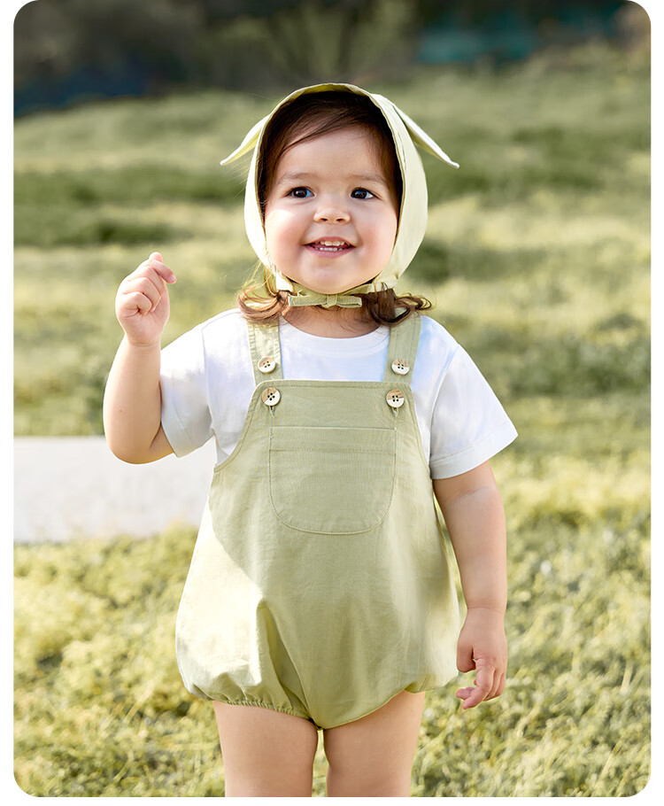 Wismorni Baby Clothes, Summer Infant Bodysuit, Sleeveless Onesie, Cute And Fresh Triangle Romper 16