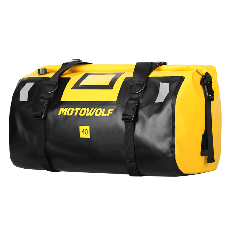 MOTOWOLF Motorcycle Riding Rear Tail Bag, Rider Equipment, Racing Bike Gear, Motorcycle Travel Backpack, Motorcycle Shoulder Bag, Saddle Bag