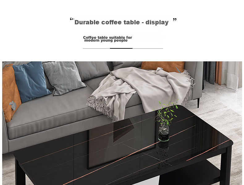 Fanshe Coffee Table, Living Room Tea Table, Office Coffee Table, Small Apartment Glass Sofa Table, Modern Minimalist Tea Table 22